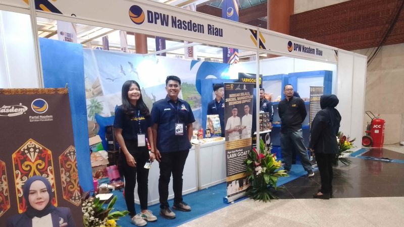 Stand UMKM Riau Meriahkan Kongres III NasDem di Jakarta