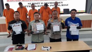 Polda Riau Bongkar Skandal Kredit Fiktif Rp 46 Milyar, Delapan Tersangka Ditangkap