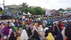 Ribuan Warga Padati Kampanye Abdul Wahid di Pandau