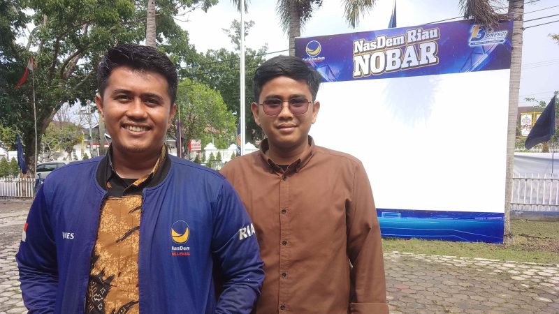 NasDem Riau Gelar Nobar Indonesia VS Jepang