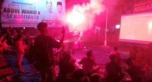 NasDem Riau Kembali Gelar Nobar Indonesia VS Arab Saudi