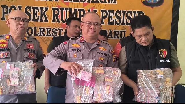 Kasir Curi Uang Gaji Karyawan Rp 1 Milyar di Pekanbaru, Dipakai Bayar Utang dan Main Judi Online