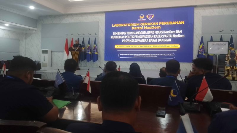 Waketum NasDem Buka Laga Perubahan, Dihadiri Ratusan Kader Riau dan Sumbar