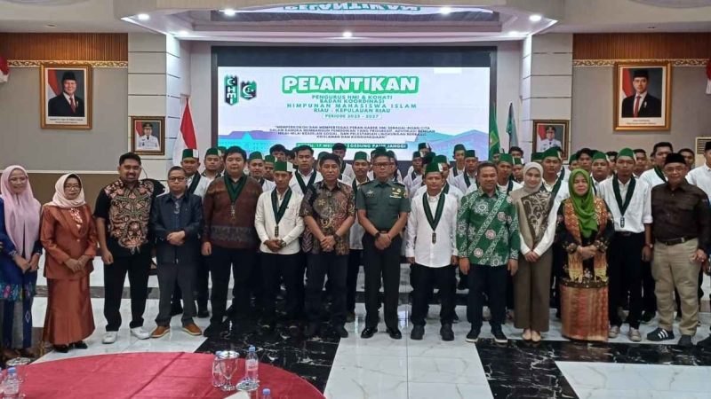 Badko HMI Riau-Kepri Dilantik, Dukung Green Policing