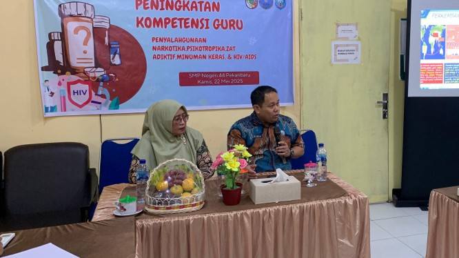 Kepala BNN Pekanbaru Sampaikan Strategi Pencegahan Peredaran Narkoba