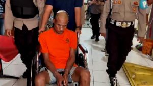 Polisi Luka Berat Ditikam Mantan Napi