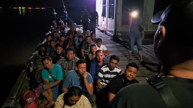 Polda Riau Gagalkan Penyelundupan 58 Pekerja Migran ke Malaysia