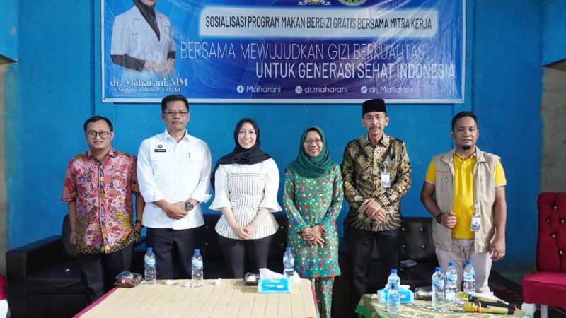 DPR Sosialisasikan Program Makan Bergizi Gratis di Rokan Hilir